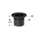 FURNITURE LEG SANDY / MAT BLACK